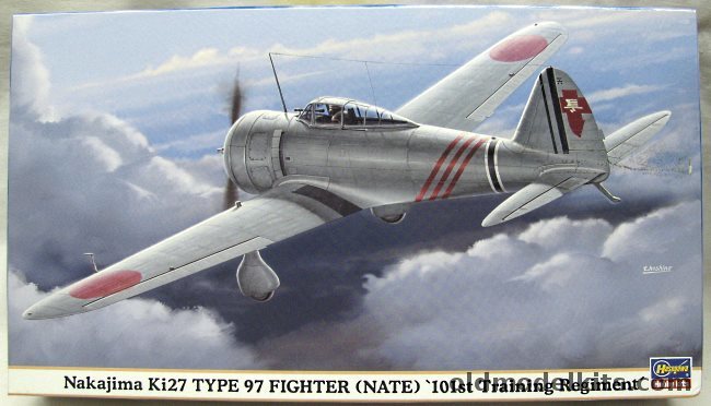 Hasegawa 1/48 Nakajima Ki-27 Type 97 'Nate' - 101 Training Regiment, 09822 plastic model kit